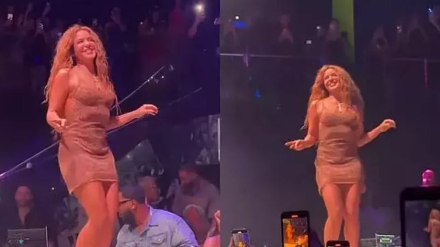 Ünlü şarkıcı Shakira tacize uğradı! Sahneyi terketmek zorunda kaldı!