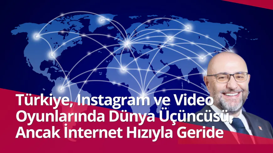 Türkiye’de Dijital Hayat: Sosyal Medyada 2 Saat 44 Dakika, İnternet Hızında Son Sıralarda