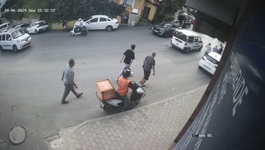 İstanbul-Kağıthane'de trafikteki çekiçli saldırının yeni görüntüleri ortaya çıktı