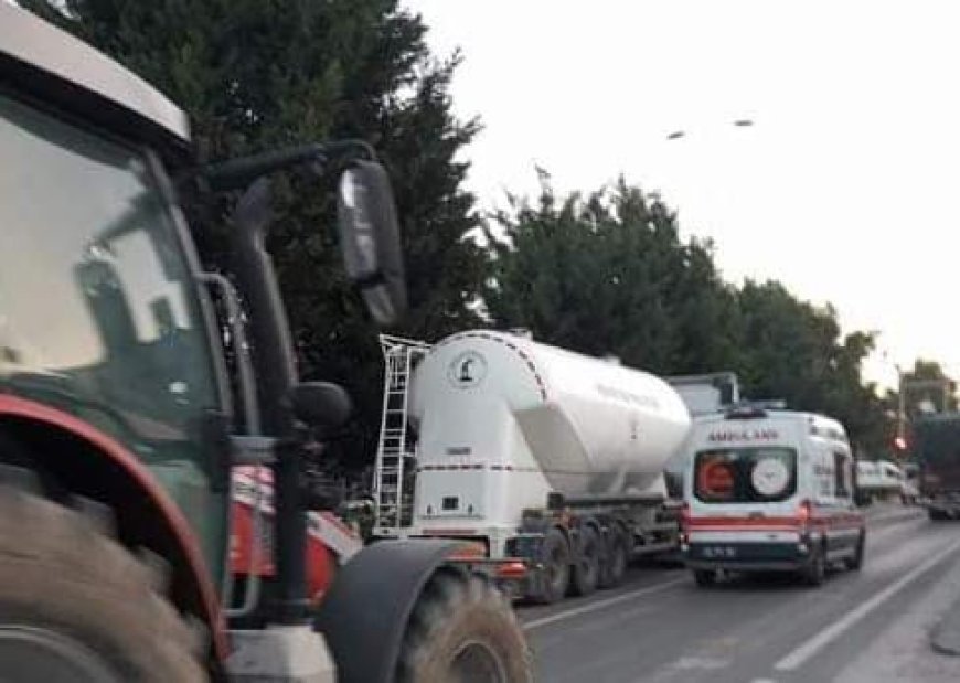 Ankara'da TIR'ın çarptığı yaya öldü