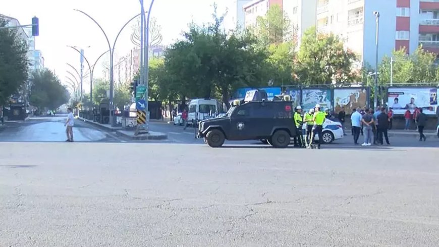 Diyarbakır'da yasağa rağmen DEM Parti’nin düzenlemek istediği miting öncesi polis önlemi